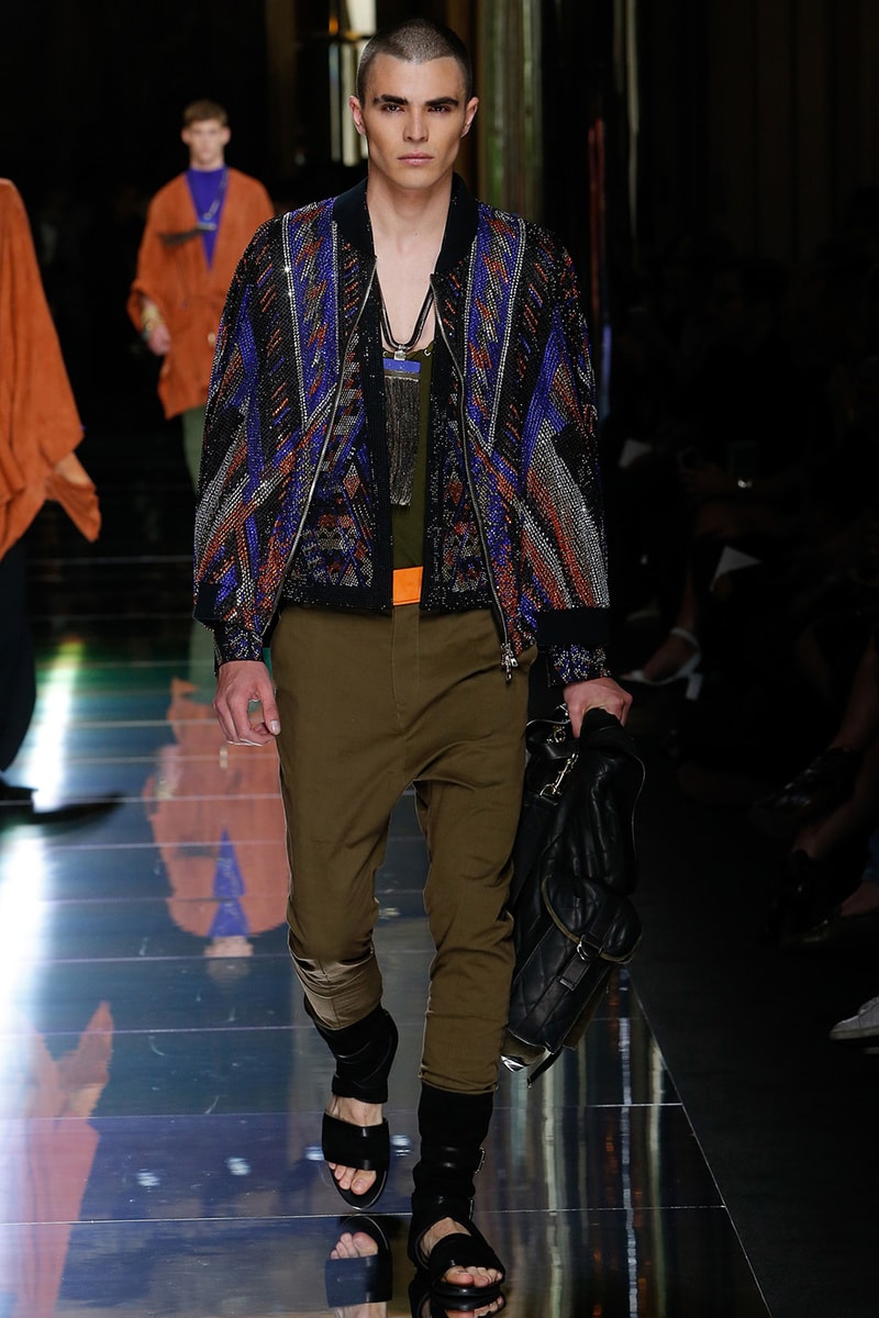 Balmain Spring Summer 2017 Menswear Collection