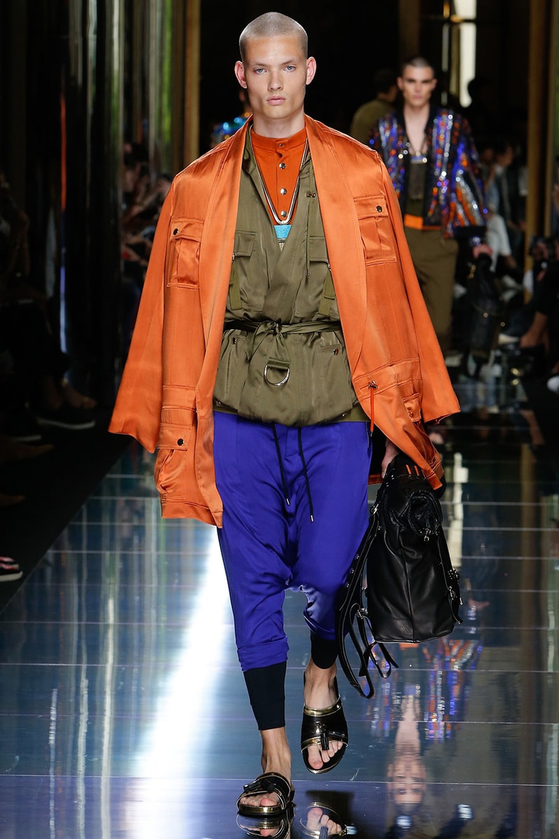 Balmain Spring Summer 2017 Menswear Collection