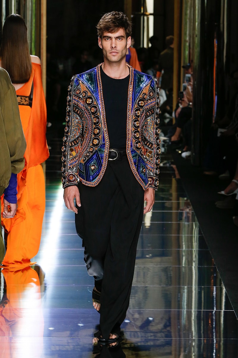 Balmain Spring Summer 2017 Menswear Collection