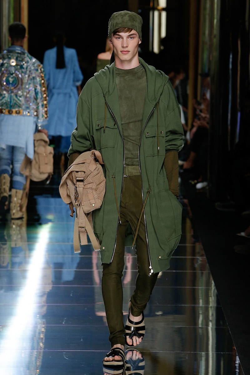 Balmain Spring Summer 2017 Menswear Collection