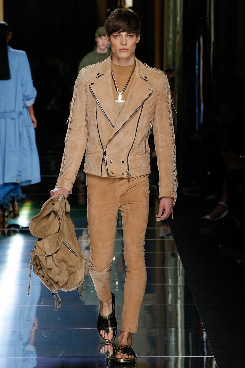 Balmain Spring Summer 2017 Menswear Collection