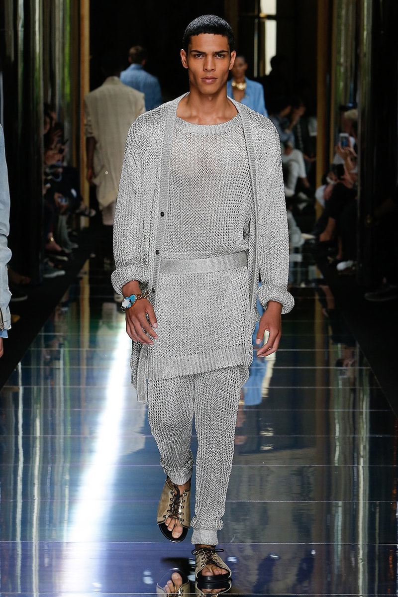 Balmain Spring Summer 2017 Menswear Collection