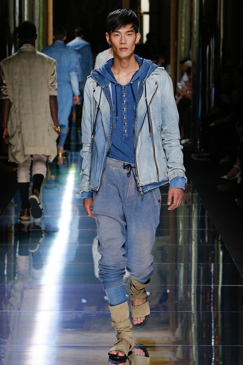 Balmain Spring Summer 2017 Menswear Collection