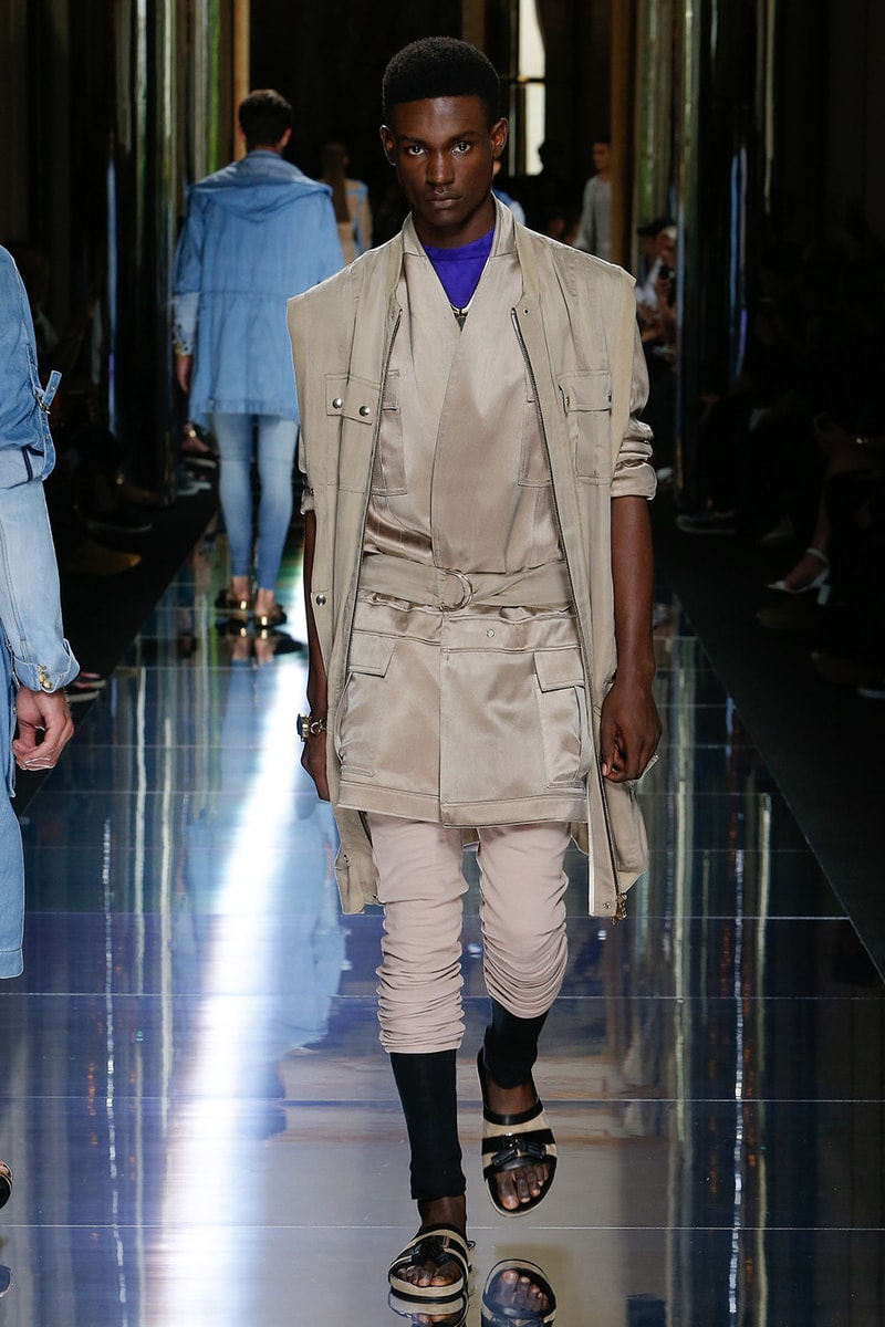 Balmain Spring Summer 2017 Menswear Collection