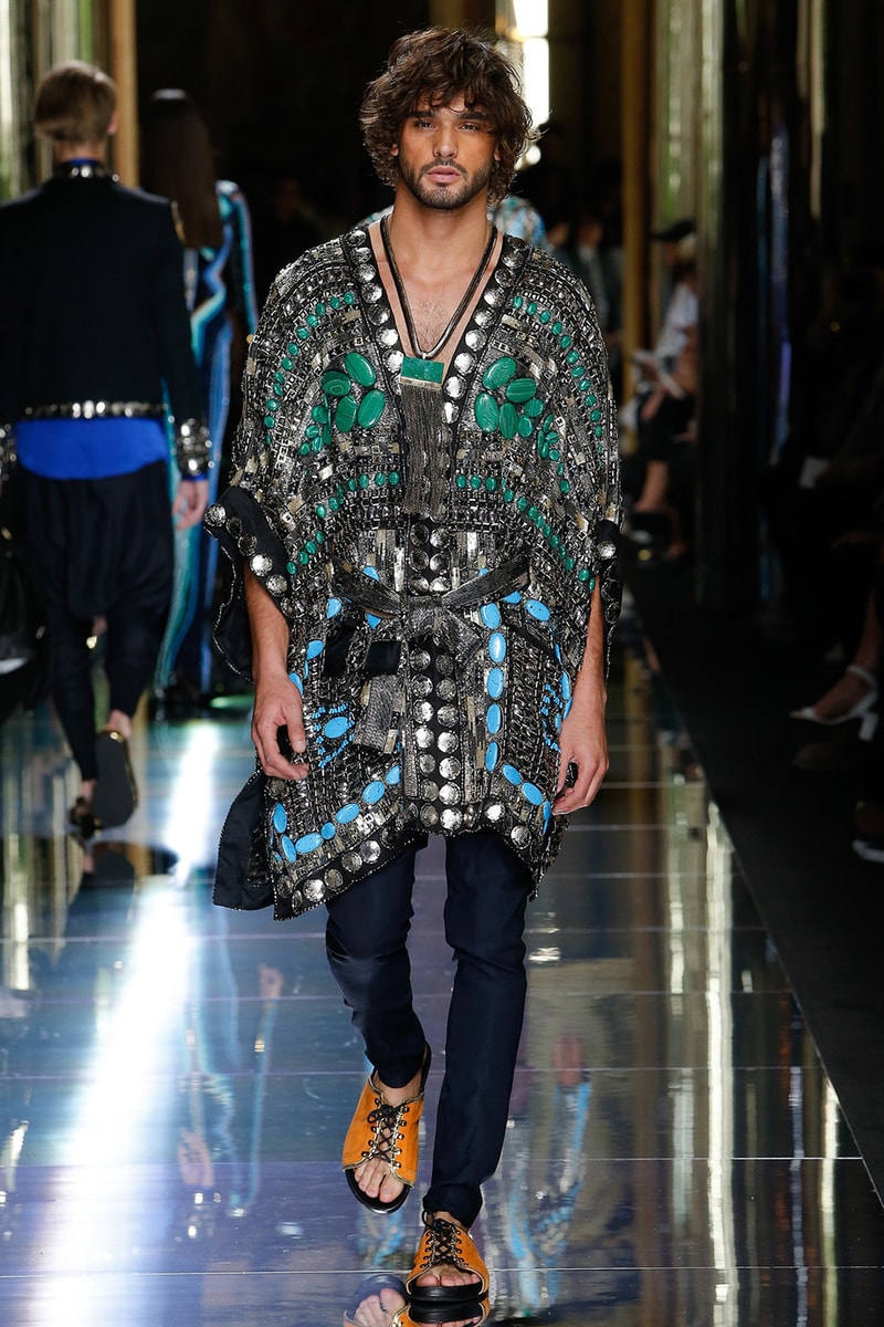 Balmain Spring Summer 2017 Menswear Collection