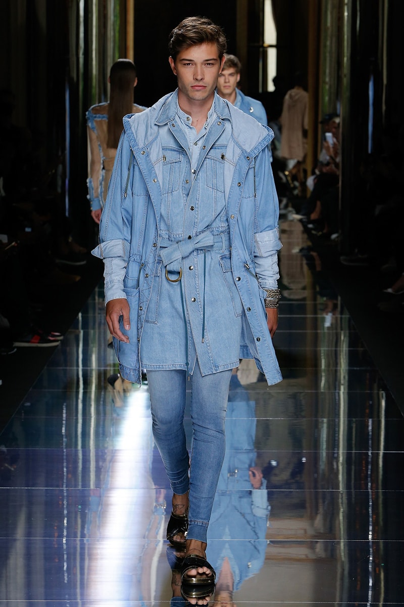 Balmain Spring Summer 2017 Menswear Collection