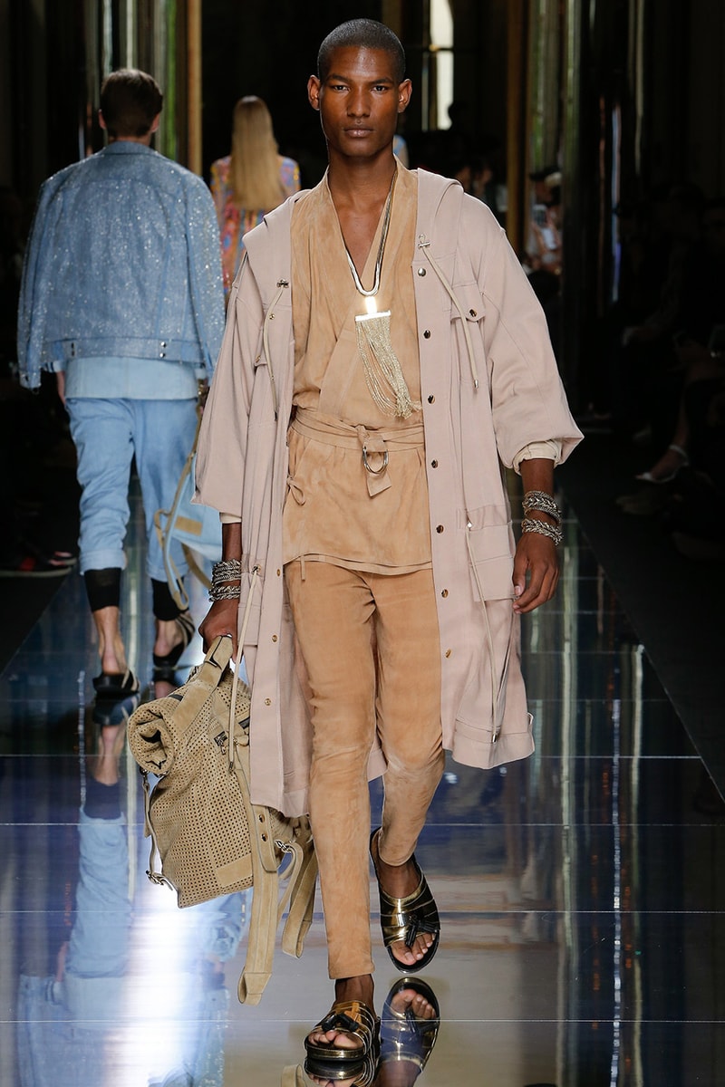 Balmain Spring Summer 2017 Menswear Collection