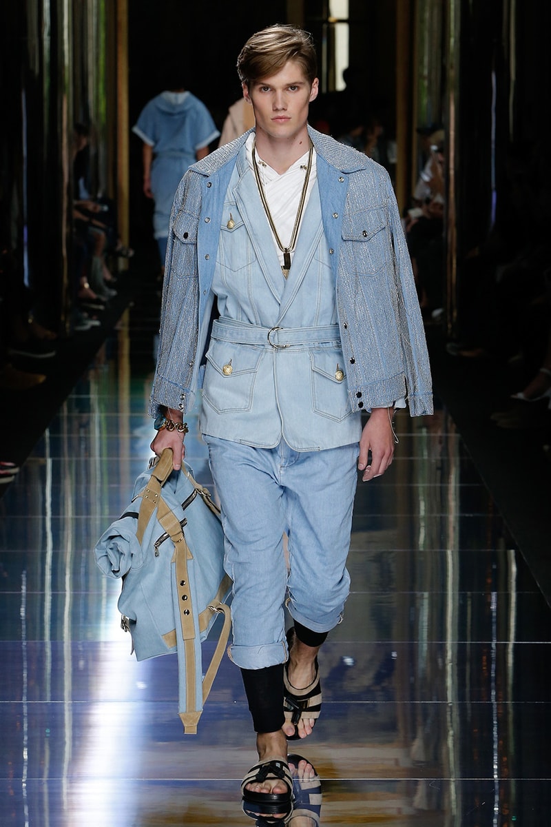 Balmain Spring Summer 2017 Menswear Collection