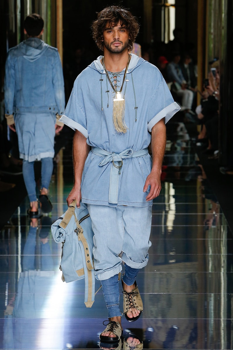 Balmain Spring Summer 2017 Menswear Collection