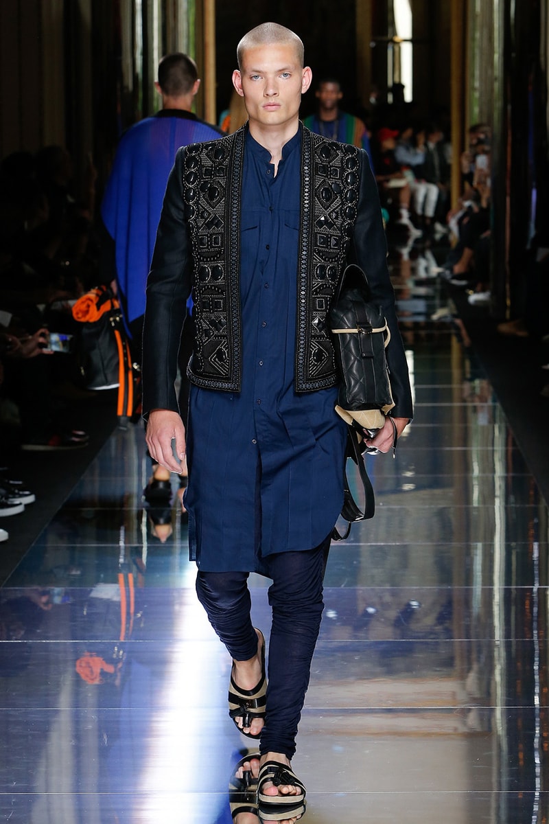 Balmain Spring Summer 2017 Menswear Collection