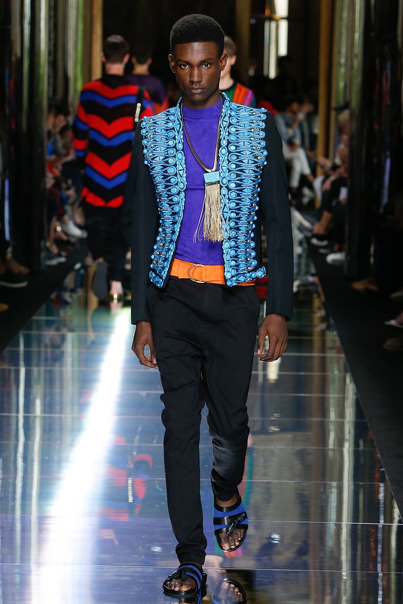 Balmain Spring Summer 2017 Menswear Collection