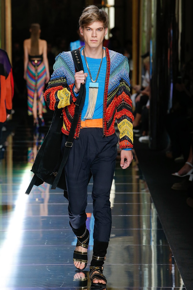 Balmain Spring Summer 2017 Menswear Collection