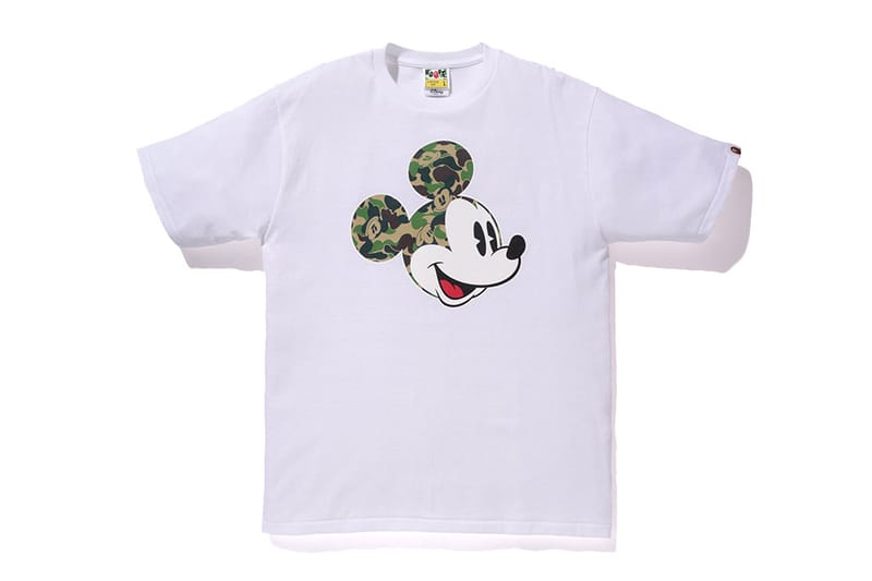 bape mickey mouse hoodie