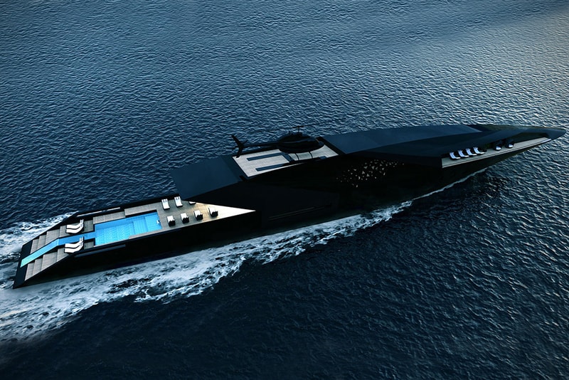 Black Swan Superyacht by Timur Bozca