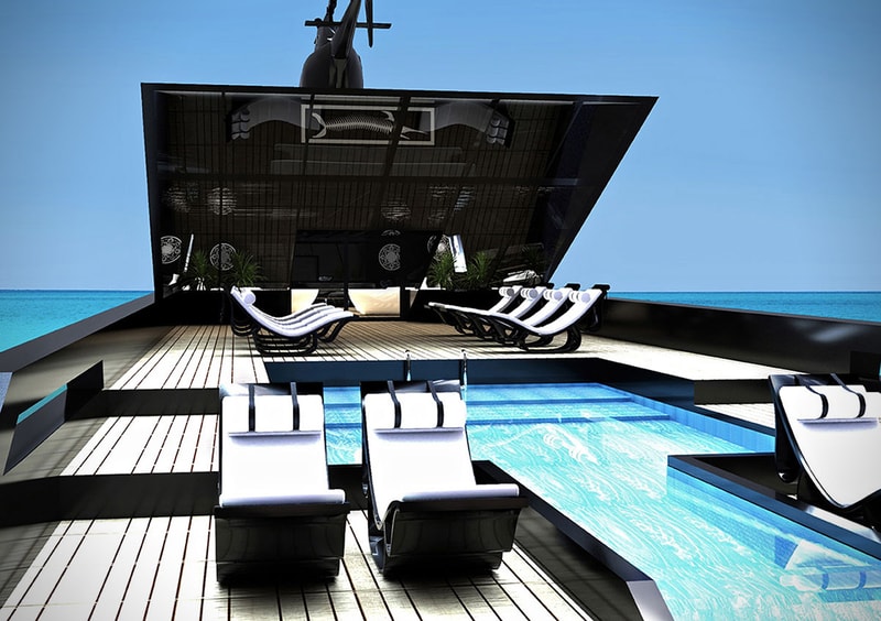 Black Swan Superyacht by Timur Bozca