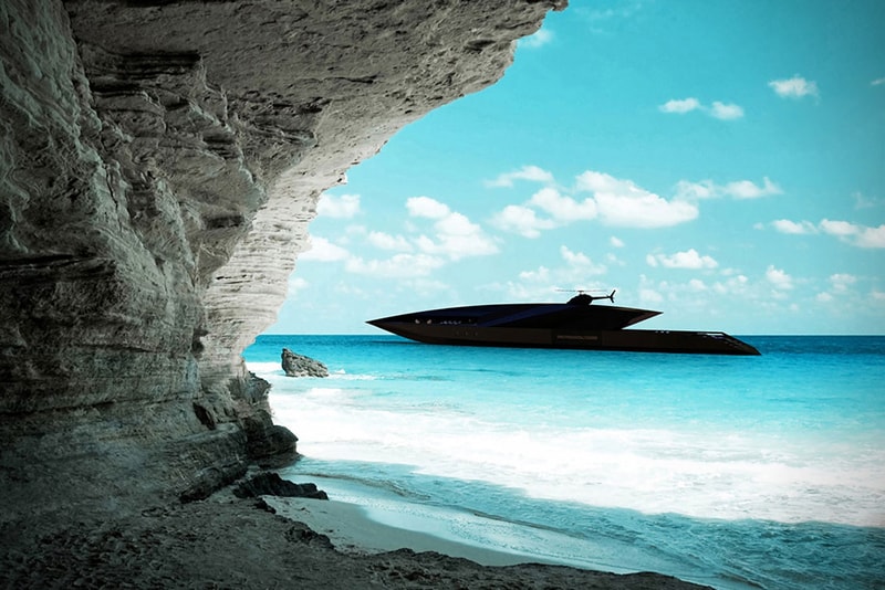 Black Swan Superyacht by Timur Bozca