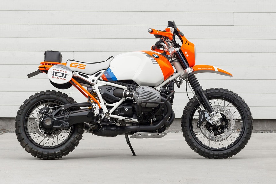 bmw retro motorbike