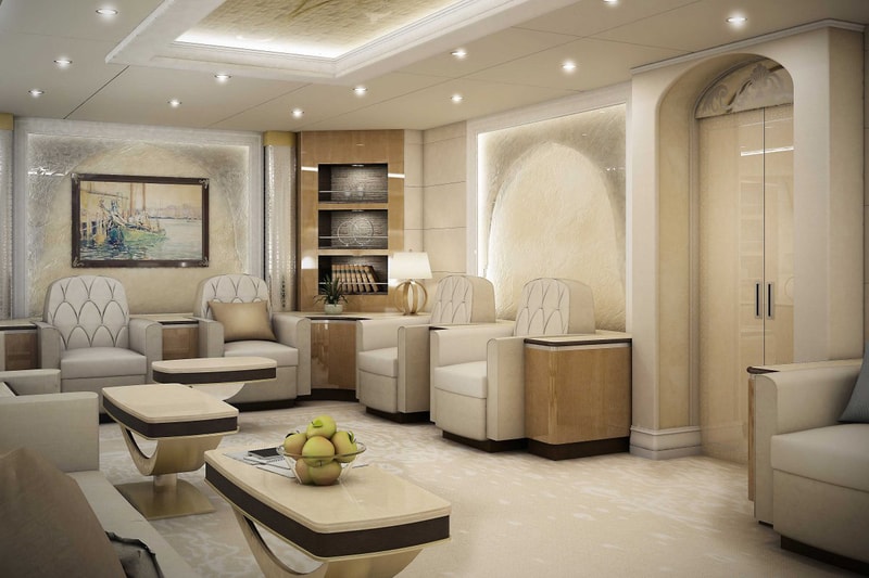 Boeing 747 VIP Private Jet Interior Photos
