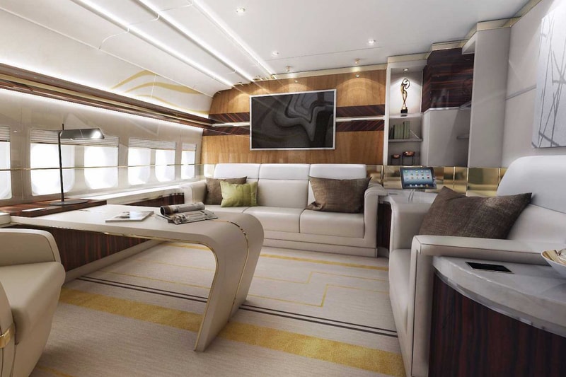 Boeing 747 VIP Private Jet Interior Photos