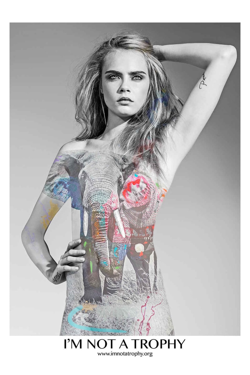 Cara Delevingne "I'm Not a Trophy" Campaign