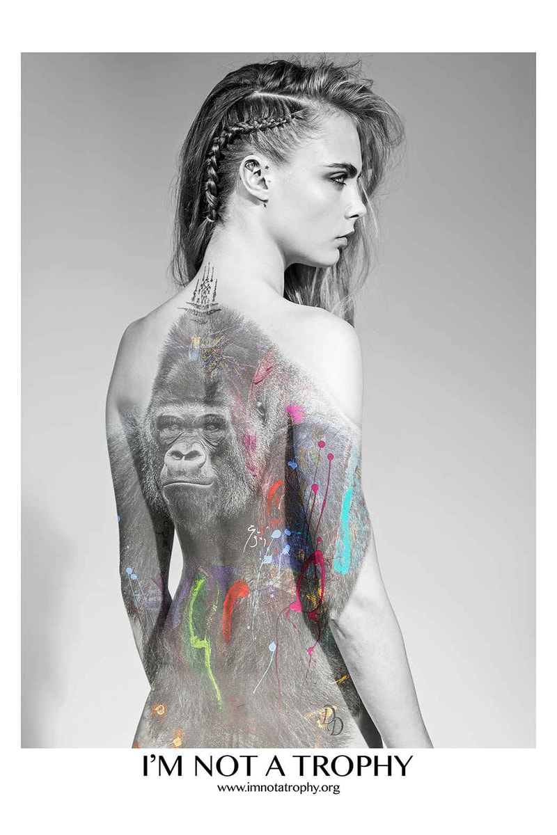 Cara Delevingne "I'm Not a Trophy" Campaign