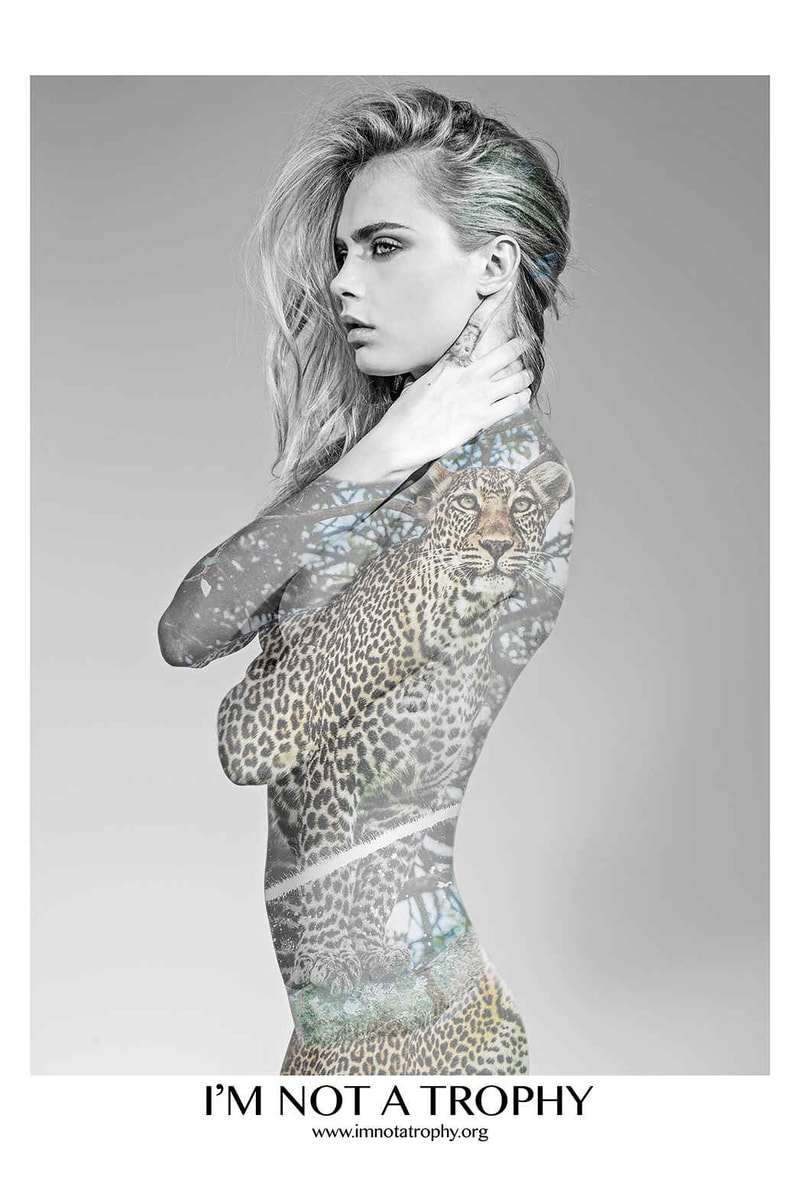Cara Delevingne "I'm Not a Trophy" Campaign