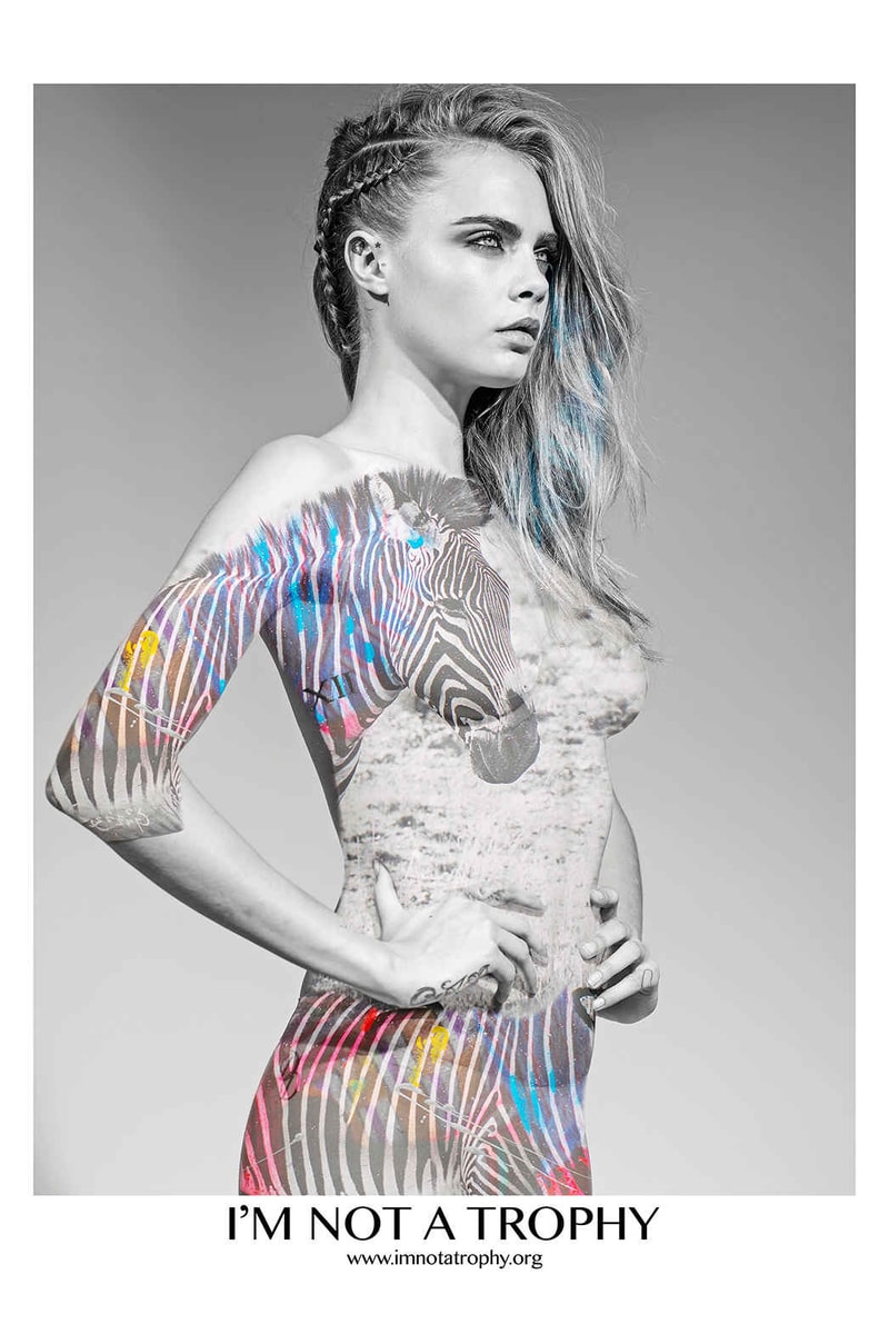 Cara Delevingne "I'm Not a Trophy" Campaign