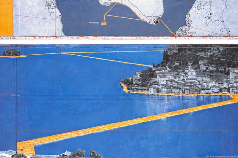 Christo Jeanne-Claude The Floating Piers Italy