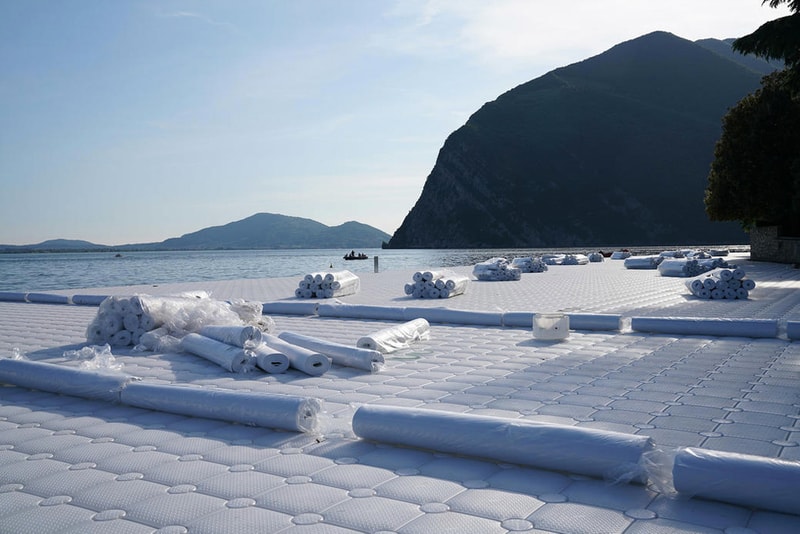Christo Jeanne-Claude The Floating Piers Italy