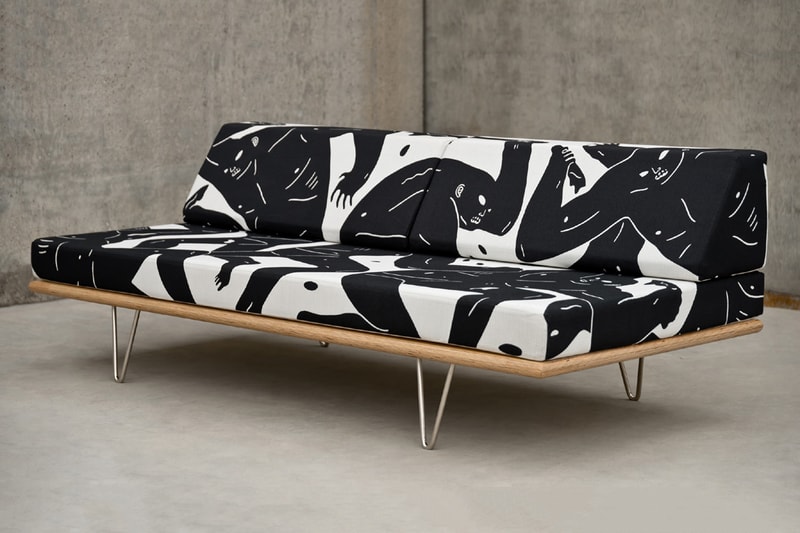 Cleon Peterson x Modernica Case Study Daybed