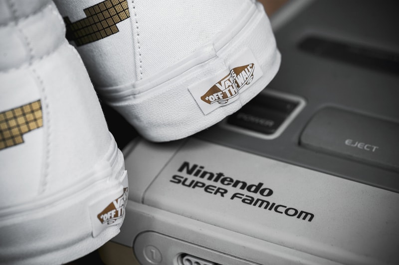 Vans and Nintendo Collaboration Closer Look