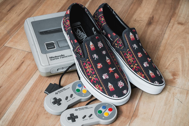 Vans and Nintendo Collaboration Closer Look