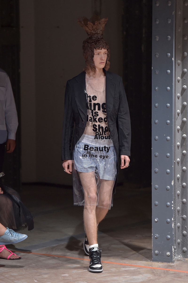 Comme Des Garcons Homme Plus 2017 Spring/Summer Collection