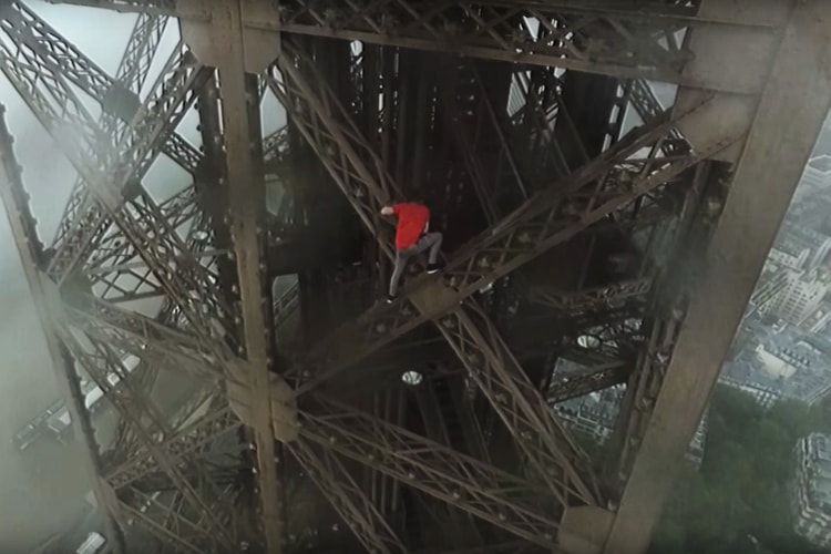 Watch a Pair of Daredevils Climb the Eiffel Tower Without Any Harnesses