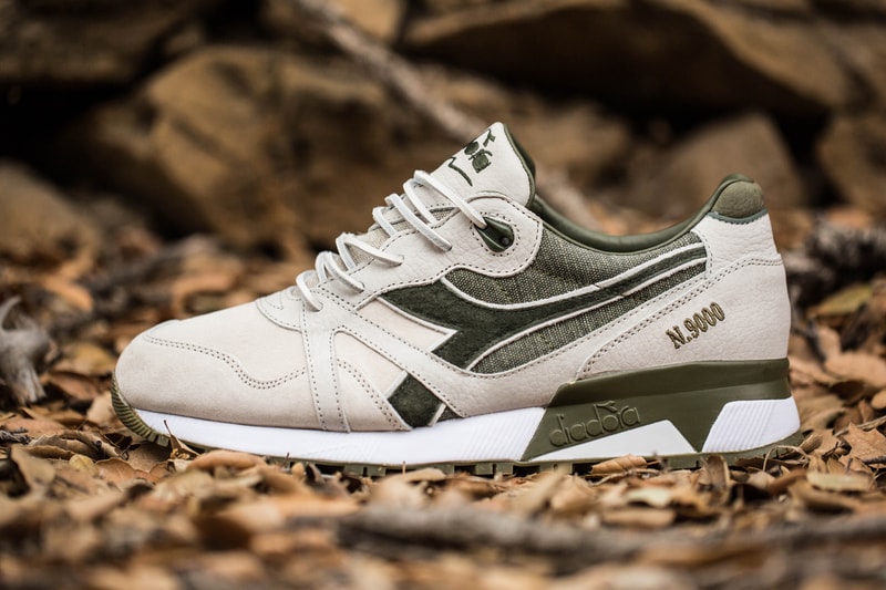 Diadora N9000 Shrek by BAIT and Dreamworks