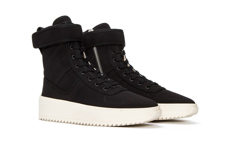 An Official Look at the Fear of God Military Sneaker