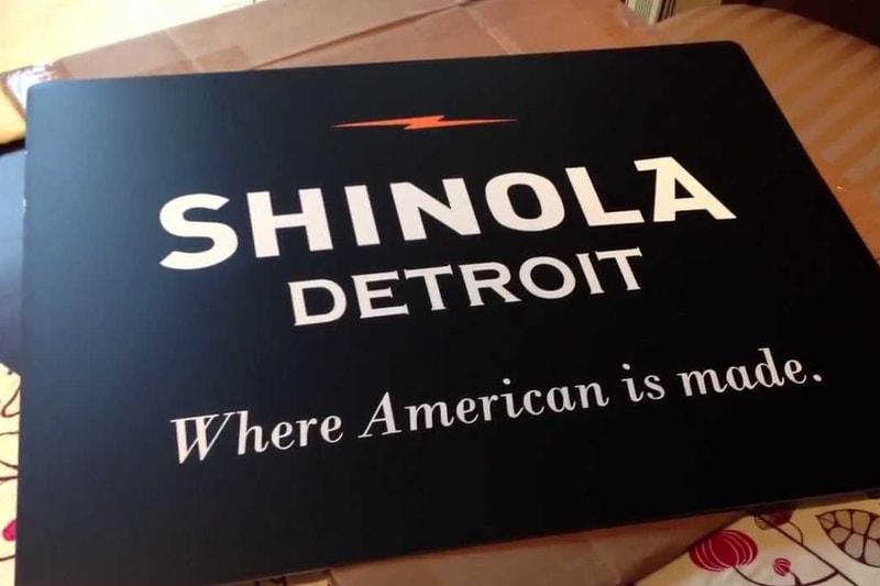 Shinola Told by FTC to Stop Where American is Made Slogan