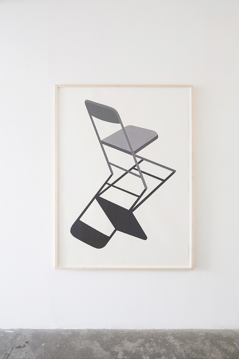 Geoff McFetridge's 'The Quiet of Not Listening' at V1 Gallery