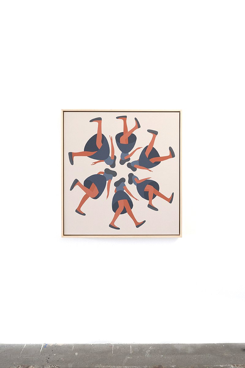 Geoff McFetridge's 'The Quiet of Not Listening' at V1 Gallery