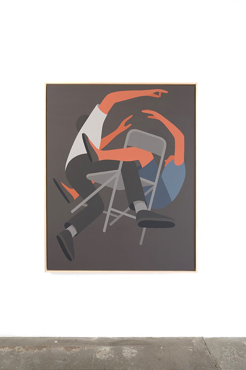 Geoff McFetridge's 'The Quiet of Not Listening' at V1 Gallery