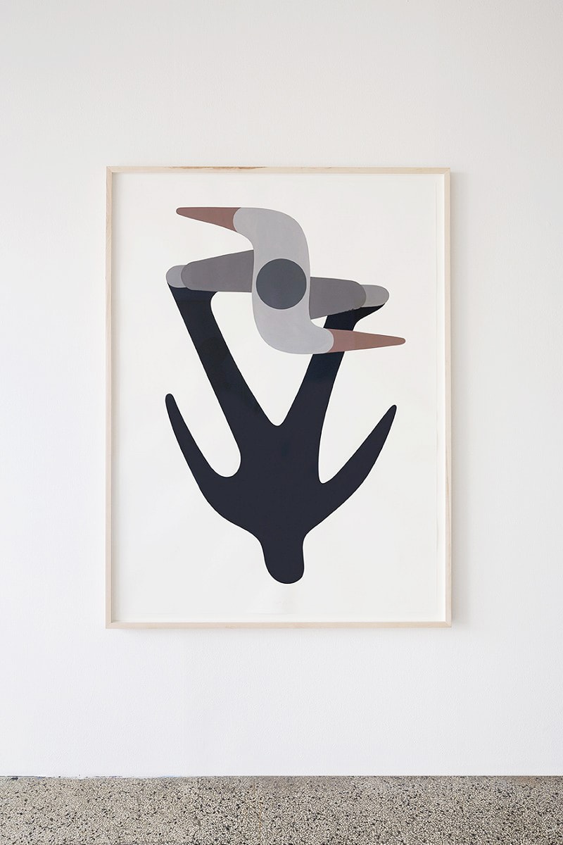 Geoff McFetridge's 'The Quiet of Not Listening' at V1 Gallery
