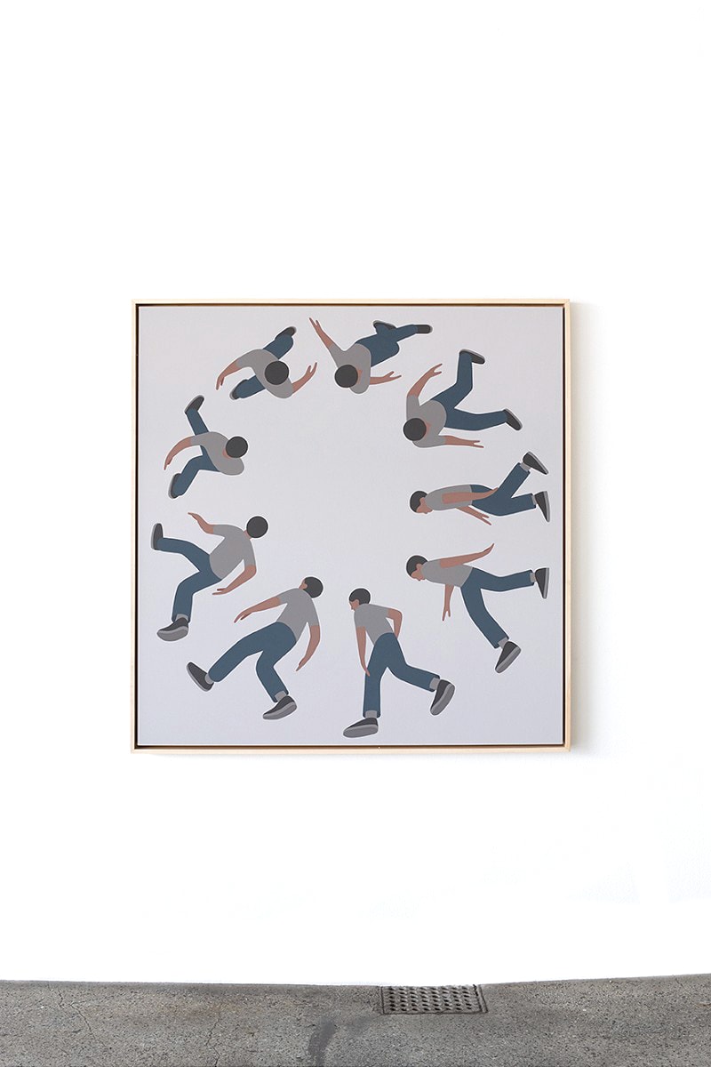 Geoff McFetridge's 'The Quiet of Not Listening' at V1 Gallery