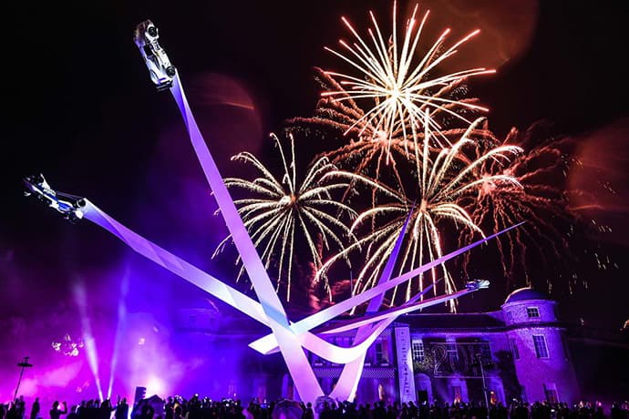 Goodwood Festival of Speed BMW Sculpture by Gerry Judah