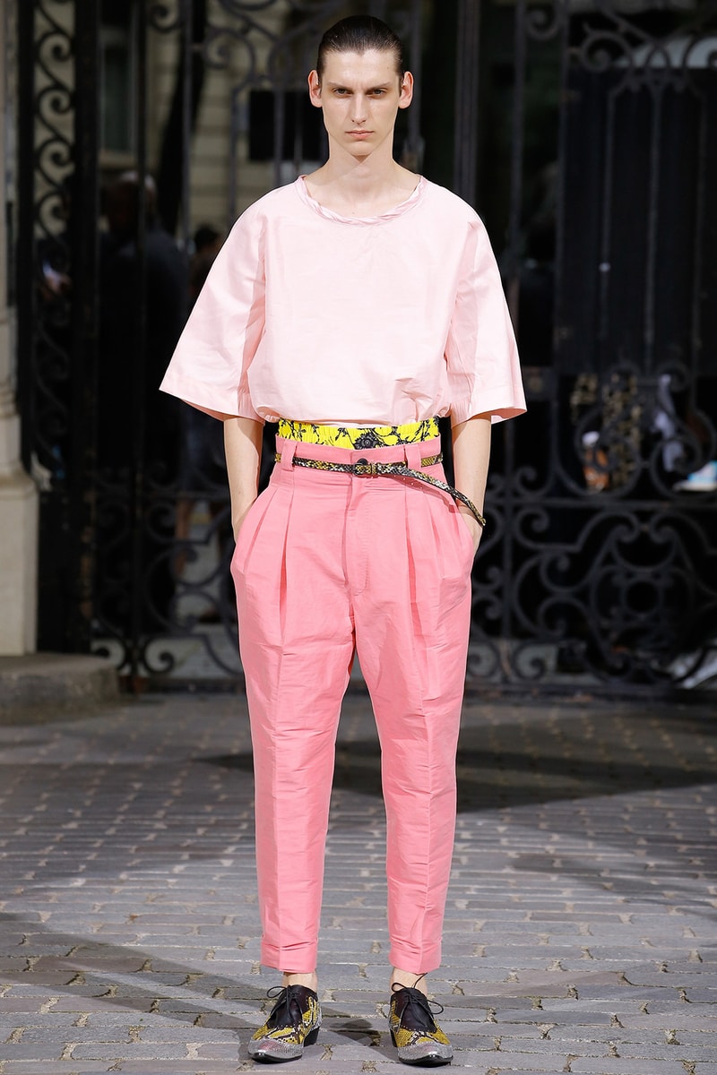 Haider Ackermann 2017 Spring Summer Menswear Runway Collection