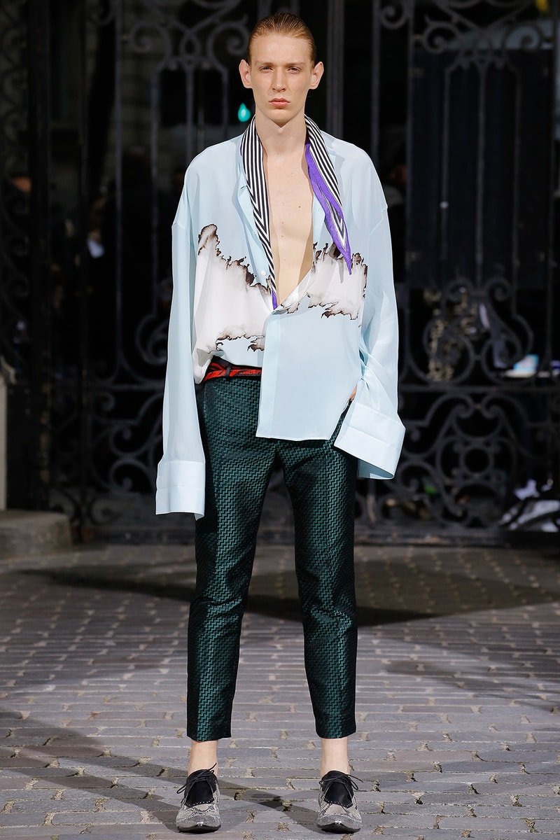 Haider Ackermann 2017 Spring Summer Menswear Runway Collection