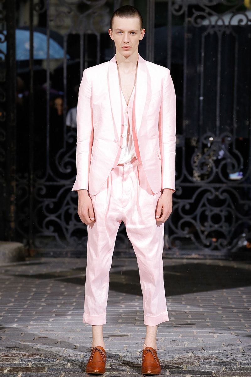 Haider Ackermann 2017 Spring Summer Menswear Runway Collection