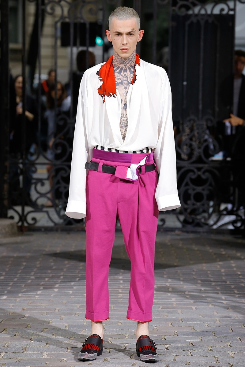 Haider Ackermann 2017 Spring Summer Menswear Runway Collection