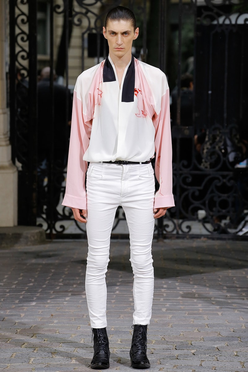 Haider Ackermann 2017 Spring Summer Menswear Runway Collection