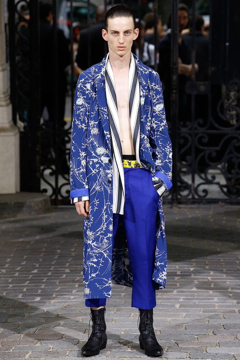 Haider Ackermann 2017 Spring Summer Menswear Runway Collection