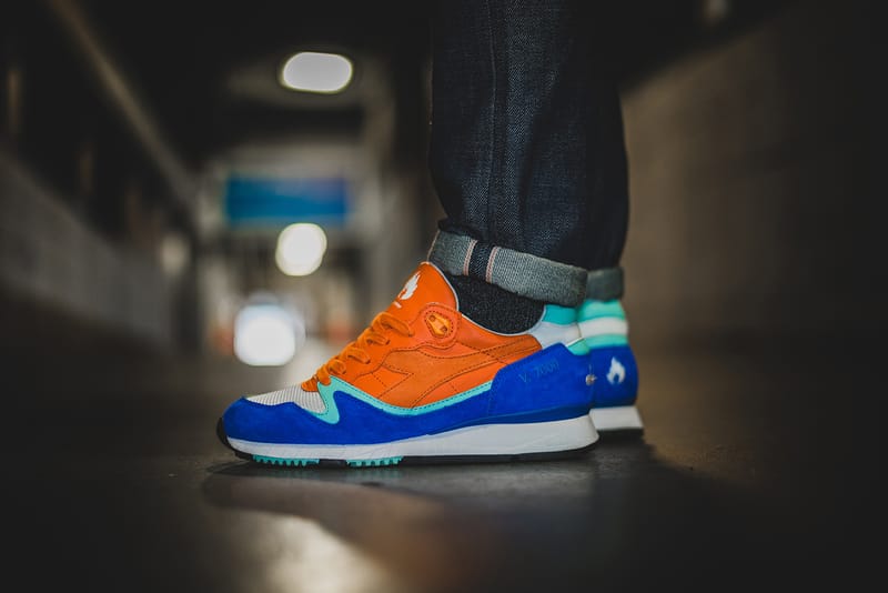 This Upcoming hanon and Diadora V7000 Invokes "Inter City" Transportation